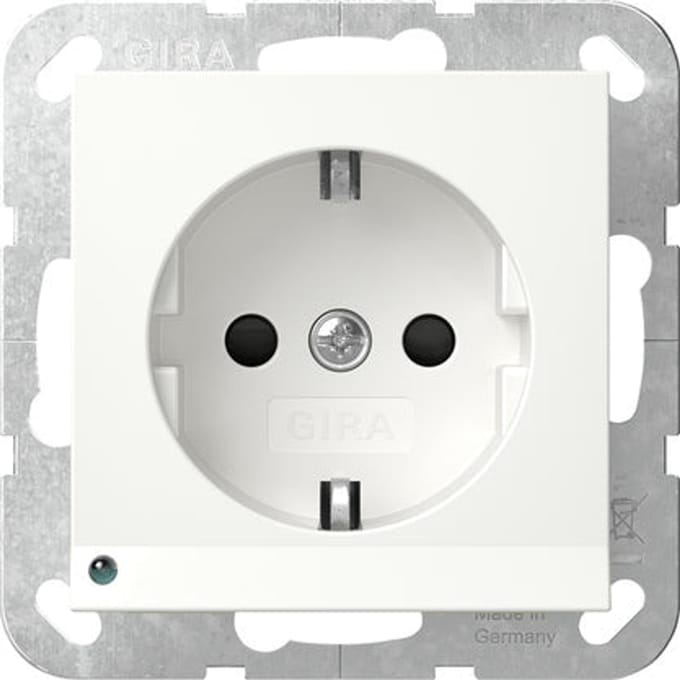 LED Veiligheid Plus Schuko Stopcontact Systeem 55 - 417027