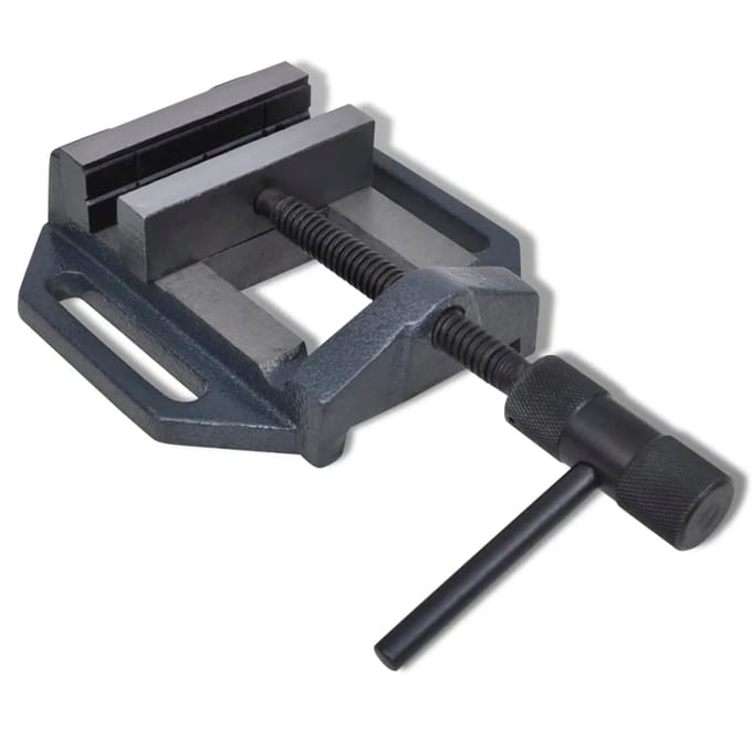 vidaXL - Bankschroef - handmatig - 90 - mm