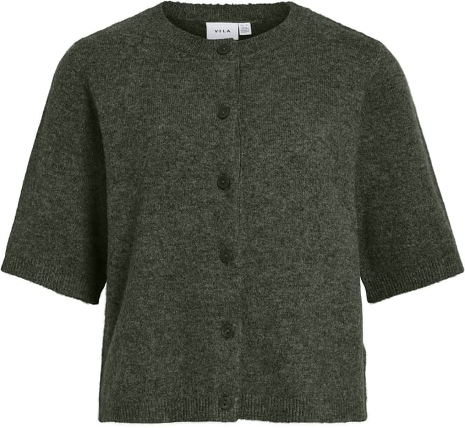 VILA - VILIGA 2/4 O-NECK KNIT CARDIGAN - NOOS - Dames - Cardigans
