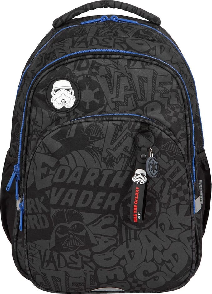 McNeill Rugzak Base Backpack Star Wars 21L Darth Vader Donkergrijs