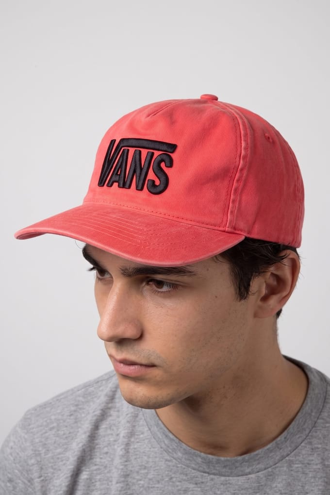 Vans Unisex Stretch Logo Snapback Red Taglia: OS | Cappelli Outlet | Unisex | Rosso
