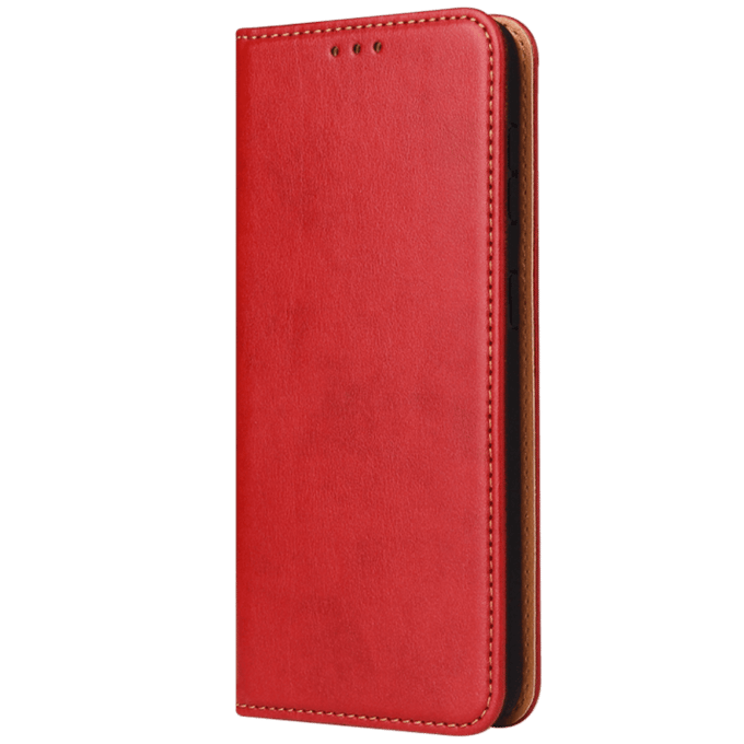Fierre Shann Samsung Galaxy S21 Plus Slim Wallet Hoesje Rood