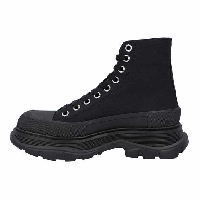 Alexander McQueen Tread Slick Boot in Zwart
