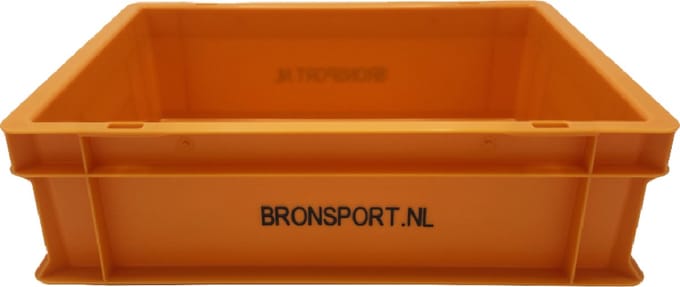 Opbergkist/Stapelbak Mini Oranje 40x30x12 cm
