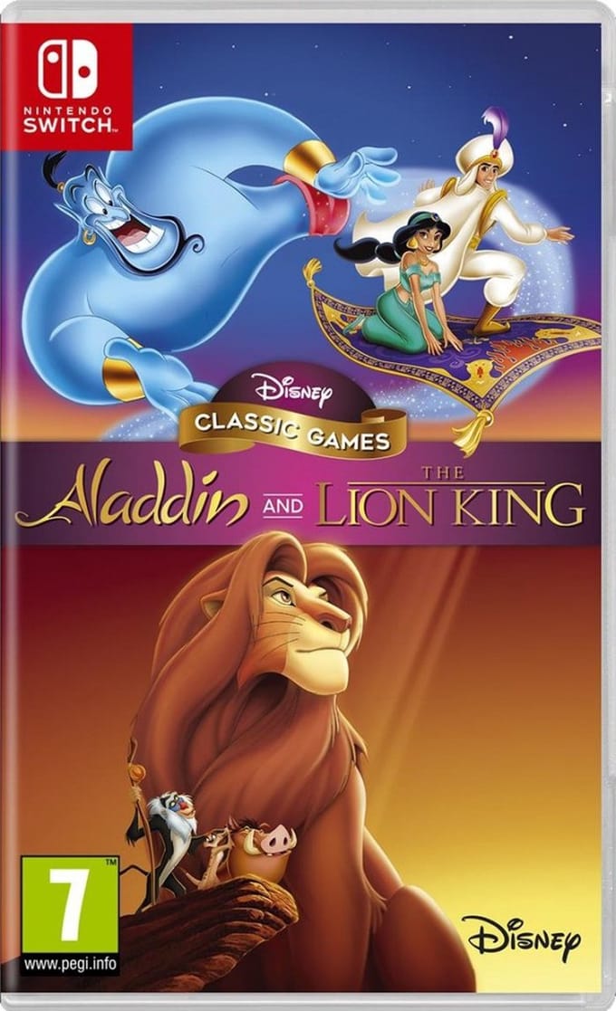 Disney Classic Games: Aladdin and the Lion King - Nintendo Switch - Action