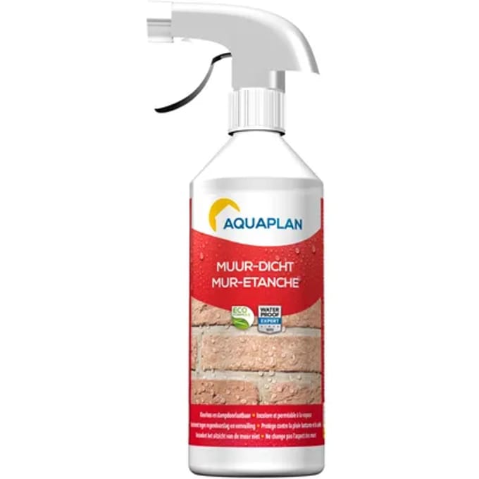 Aquaplan Waterafstotende Coating Waterdichte Muur Kleurloos 750ml