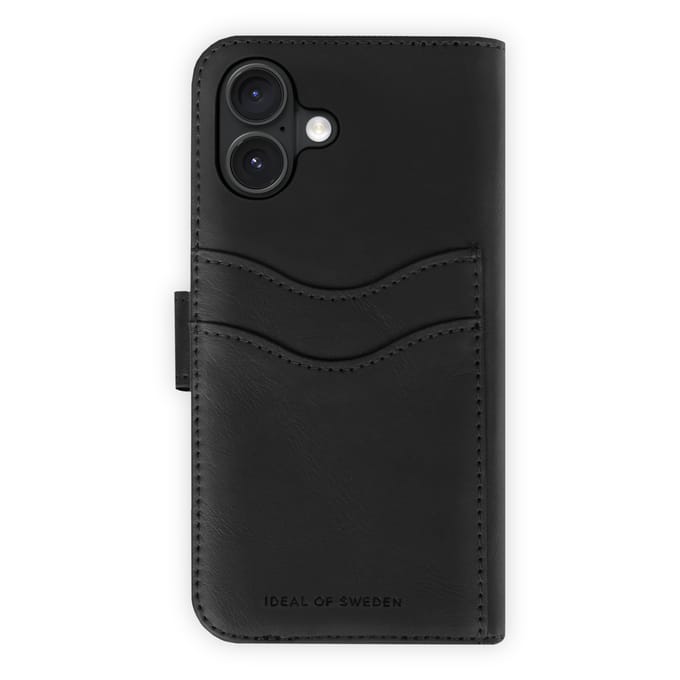 iDeal of Sweden Magnet Wallet+ Bookcase geschikt voor Apple iPhone 16 - Black