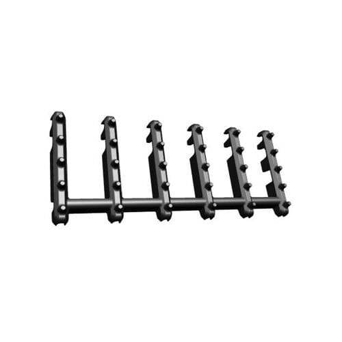 AEG zachte punten, donkergrijs, 170x75,5x17.5 140159440050