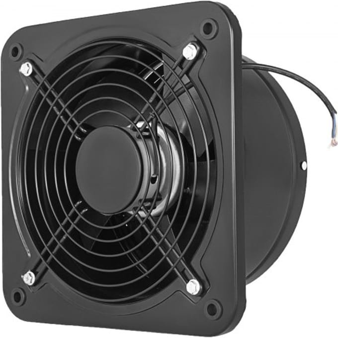 VEVOR 250 mm axiaalventilator, 50Hz wandventilator, 2580 tpm wandventilator, 220V ventilator, axiaalventilator, wandventilator