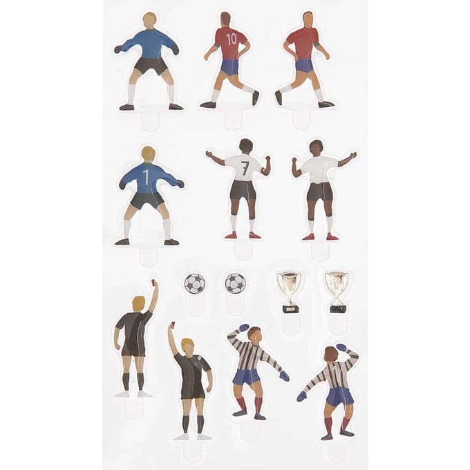 Rico Design Gel stickers "FIGURICO" - Voetbal