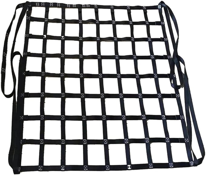 Cargo hijsnet - Hefnet vracht - Lading transporteren - Scheurbestendig polyester - 2 x 2M - Niet gespecificeerd