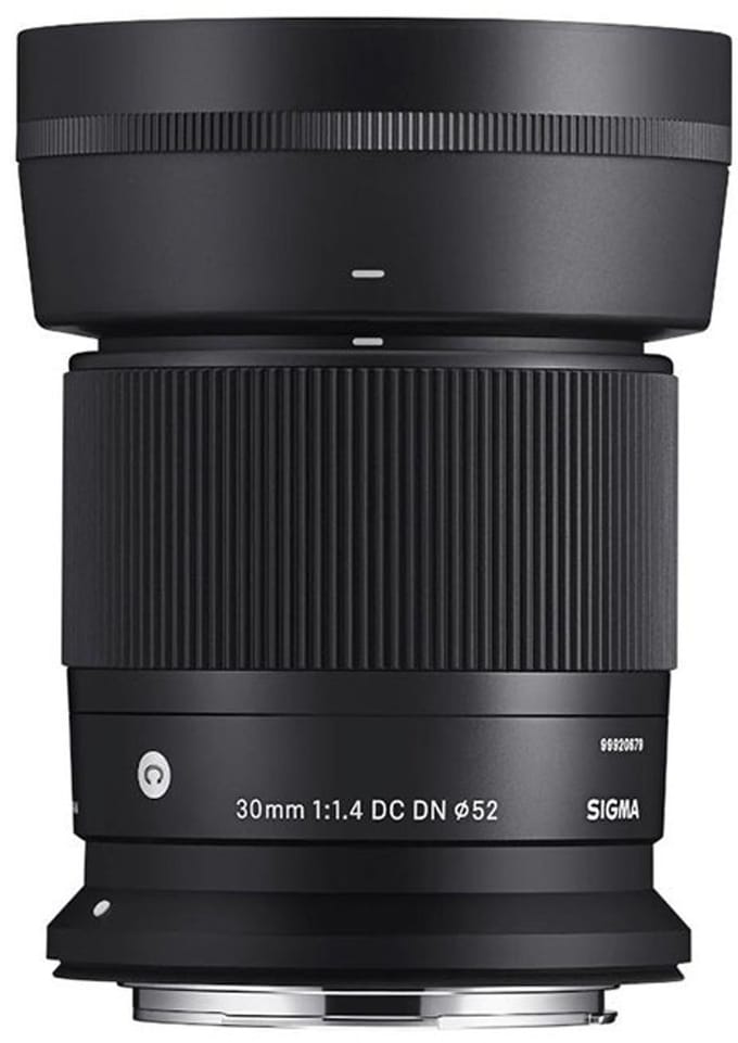 Sigma 30mm F1.4 DC DN (C) Canon RF-Mount Objectief