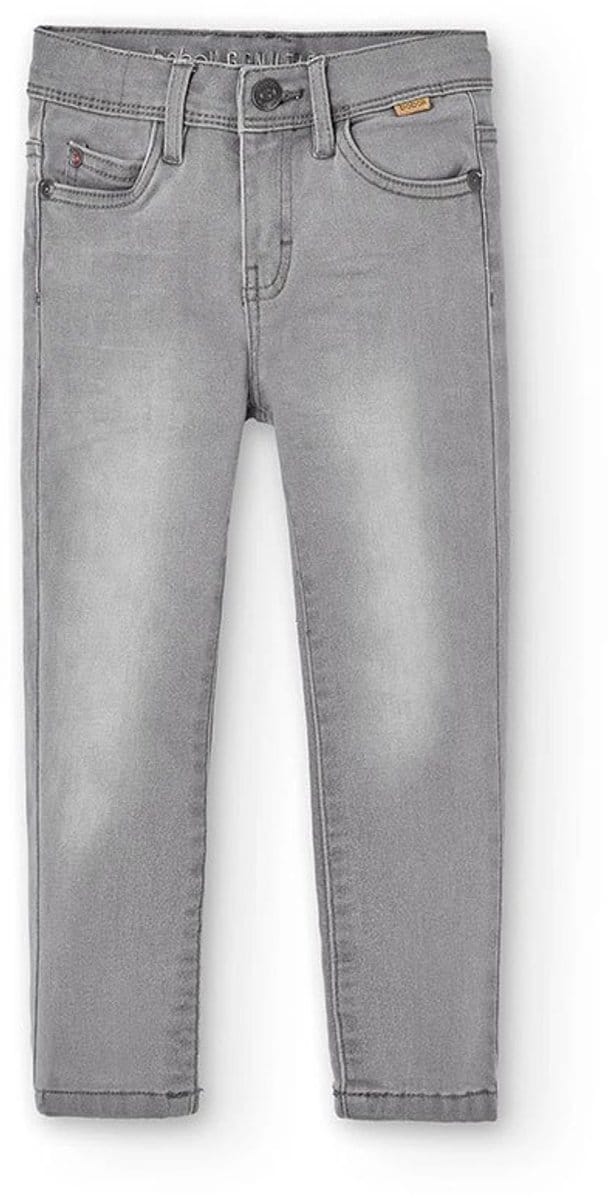 Boboli Denim Stretch Broek Grijs 4 Years Kinderen