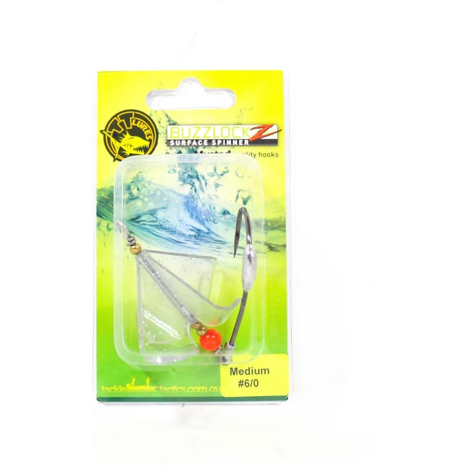 Tackle Tactics TT Buzzlockz Moyen 6/0 1/paquet (6153) yellow