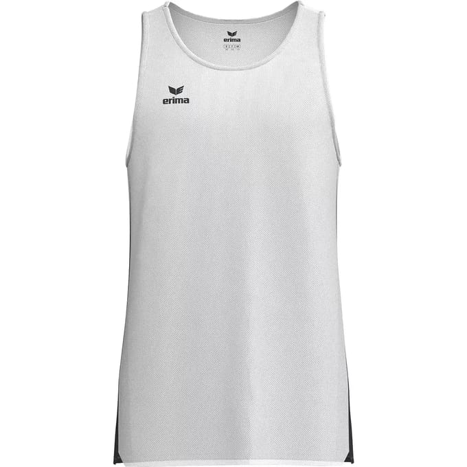 Erima T&F Wings Singlet Heren - Wit / Zwart | Maat: M