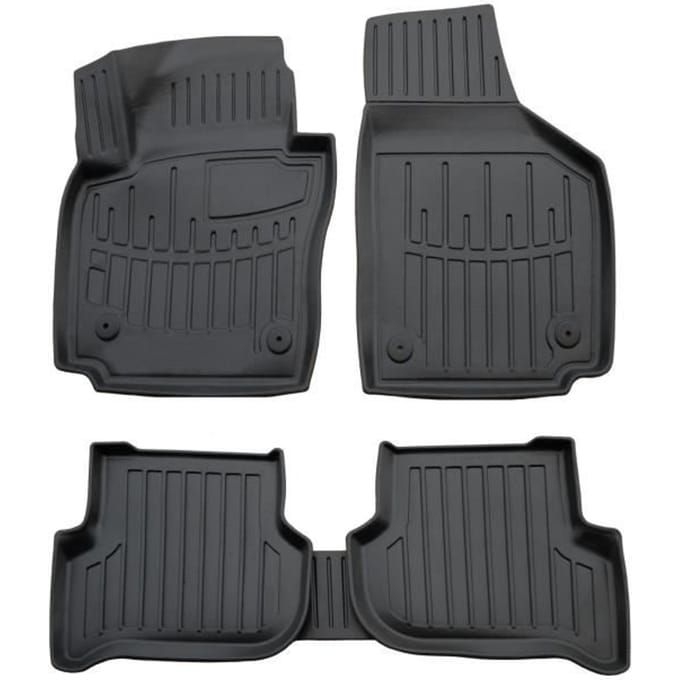 3D Vloermatten - SCOUTT - Altea XL 2005-2015 - Premium Rubber - Waterbestendig - Op Maat zwart