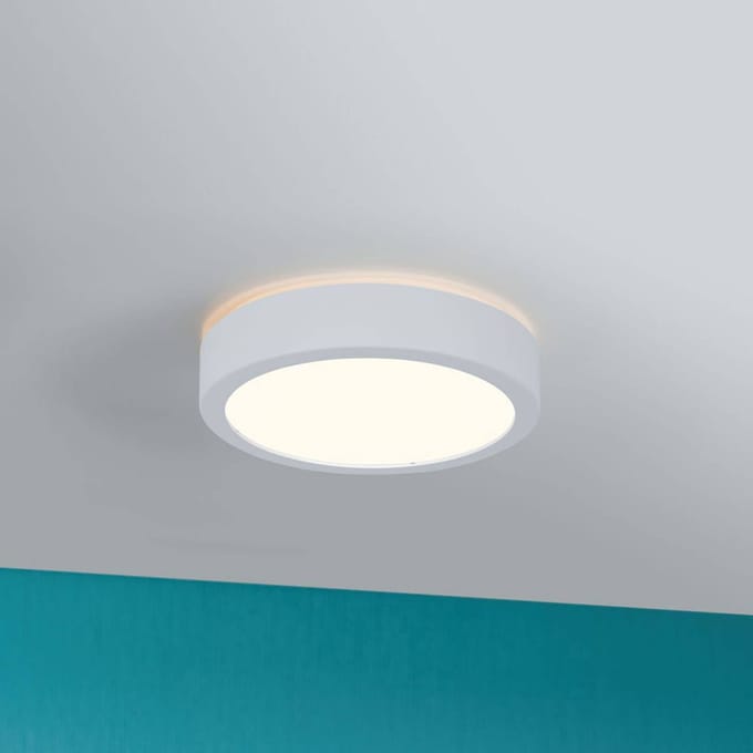 LED-paneel Aviar IP44 rond 220 mm 13W 950lm 3000K Wit dimbaar