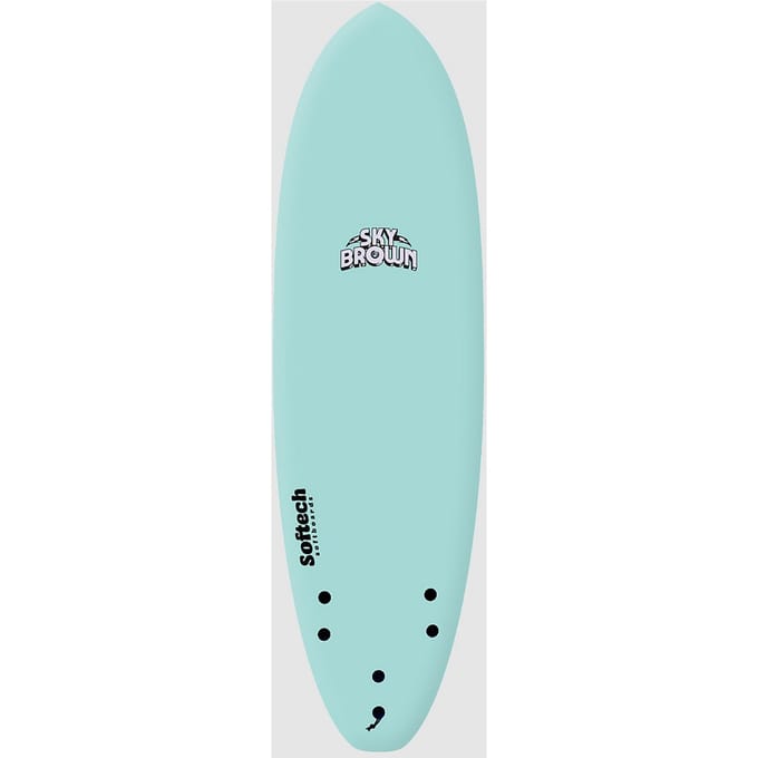 Softech Sky Brown FCS II 5'0 Surfboard patroon