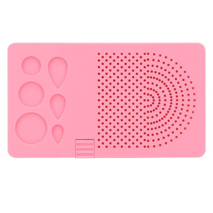 1 Set van Afgeleid Papier Wikkelschijf 20 Wortels Naaldplaat DIY Rastergereedschap(Roze) roze