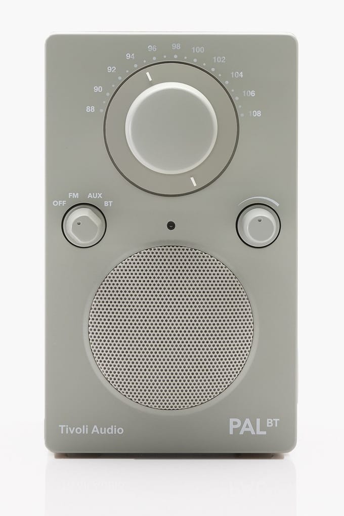 Tivoli Audio - PAL BT - Draagbare radio met FM, AM en Bluetooth - Gray