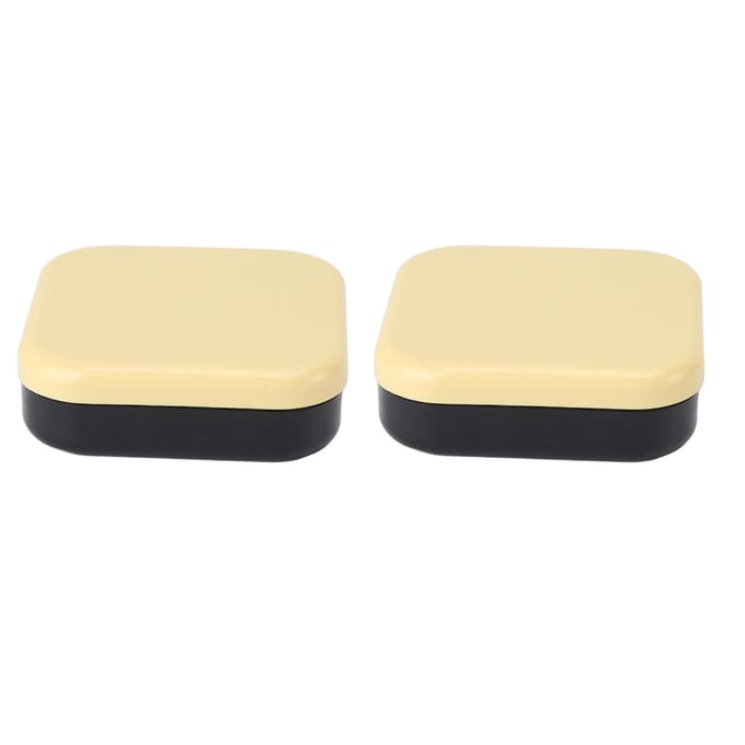 2 stuks Sandwich Sealer Eenvoudig te gebruiken Tijdbesparend ABS Sandwichpers Knijper voor Ontbijt Vierkant Rectangular beige