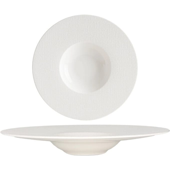 Bonna Pastabord - Patch Neat - Porselein - 30 cm (220cc) - set van 2