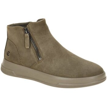 Ecco Move W Zip Enkellaarsjes taupe Suède - Dames - Maat 37