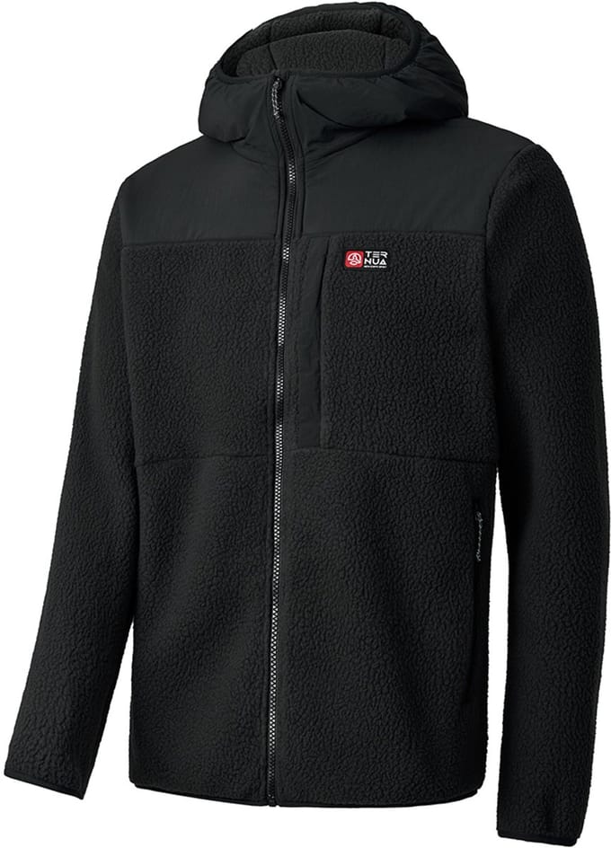 Ternua Triton Fleece Met Volledige Rits Zwart L Man