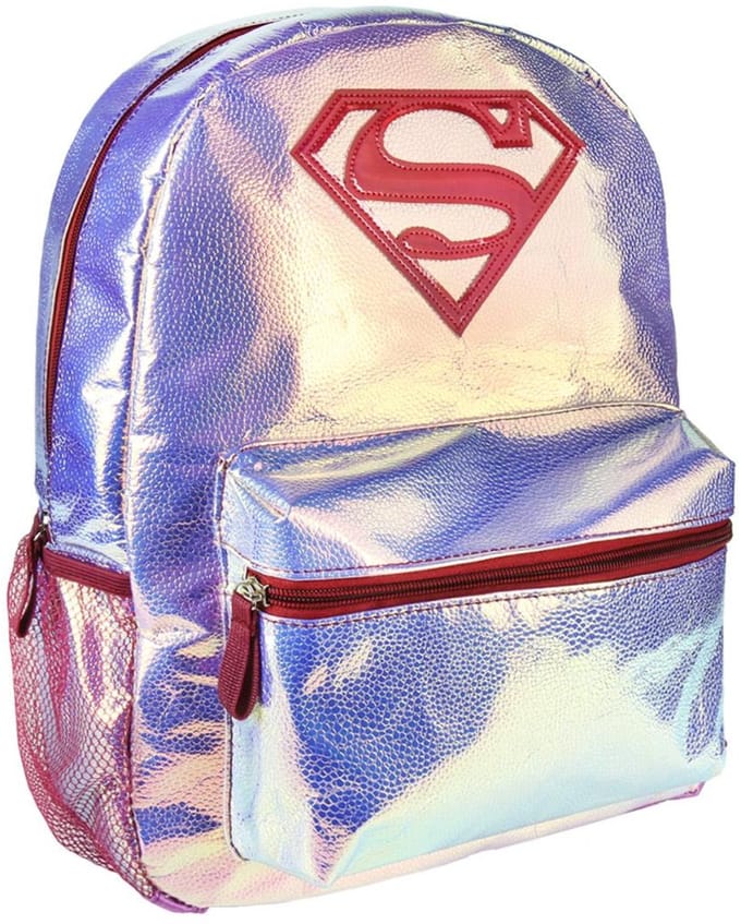 Schoolrugzak Superman Roze