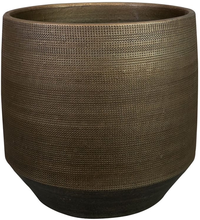 Ter Steege Bloempot "Norell" Bruin D 29 cm H 28 cm Opening 24 cm