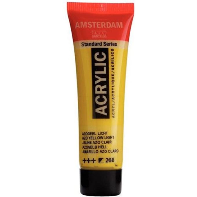 Verf - Acryl - 268 - Azo geel licht - Amsterdam - 20ml