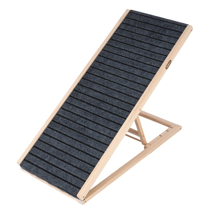 TIAKI oprijplaat Up&Down ca. 100x 40x 32-60cm hond