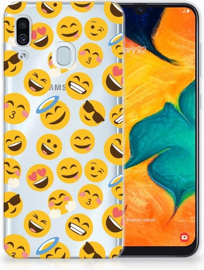 Samsung Galaxy A30 TPU bumper Emoji