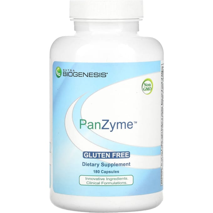 Nutra BioGenesis, Panzyme, 180 capsules