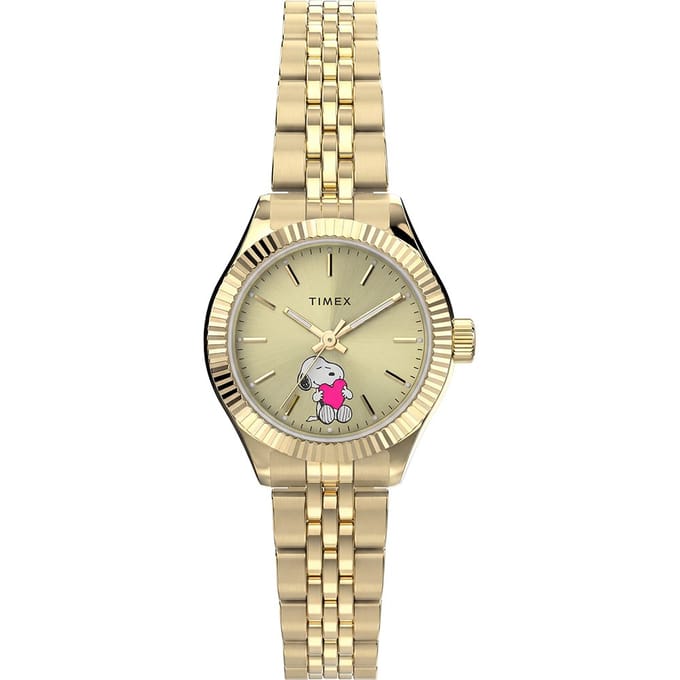 Timex X Peanuts TW6A07400 Legacy Mini - Peanuts Heart Hug Horloge