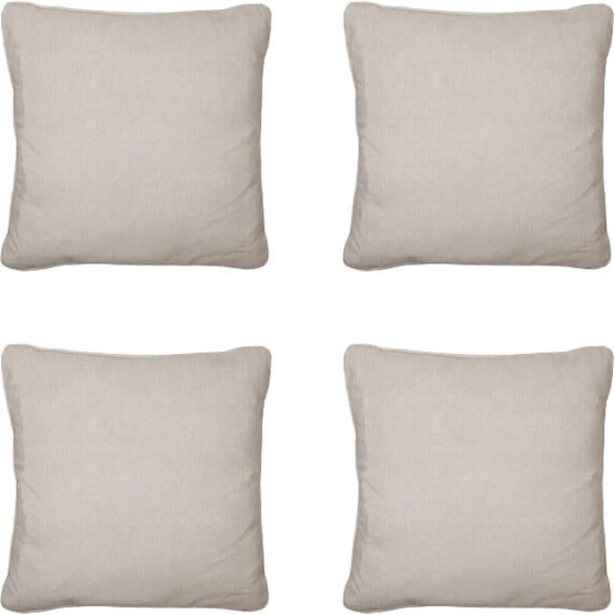 Madison - Sierkussen Panama - Beige - 60x60x10cm - Set van 4
