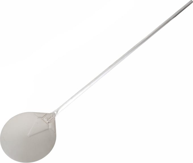 RVS Pizzaschep Rond 23-120 Vlak - CombiSteel 7013.1810
