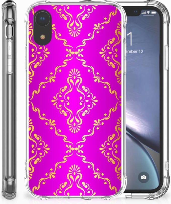 Anti Shock Case Apple iPhone Xr Barok Roze