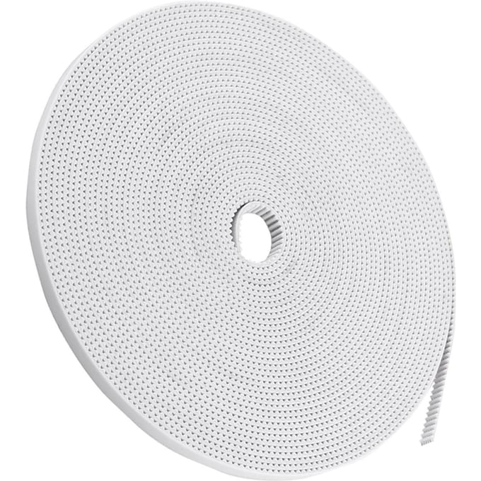 10M witte open distributieriem, breedte 6 mm, PU met stalen kern, 3D-printeraccessoire white