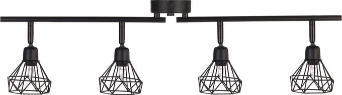 ERMA - Staande lamp - Zwart - Metaal