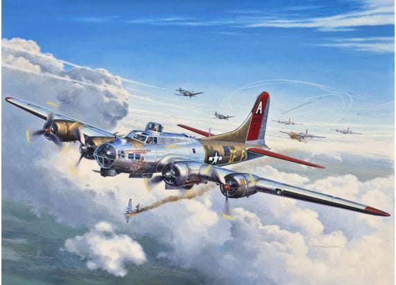 Revell Modelbouwpakket Militaire voertuigen - 04283 B-17G Flying Fortress Plastic - 1:72 - Modelbouw
