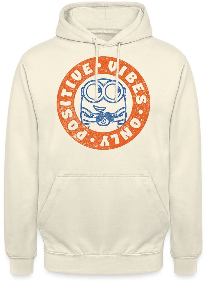 Minions Bob Positive Vibes Hoodie Unisex