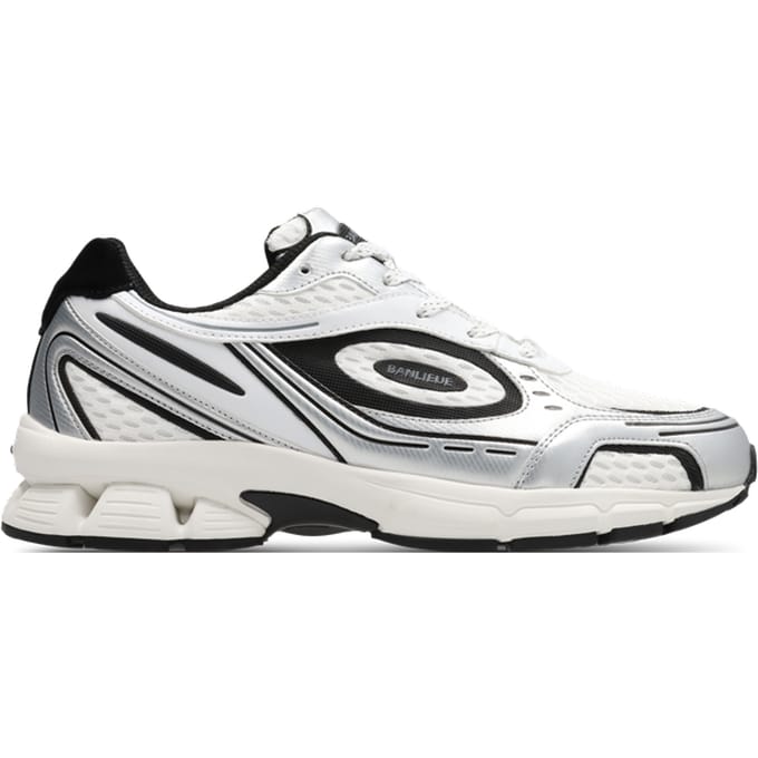 Banlieue The Runner Sneakers Heren - Wit - Maat 40.5 - Mesh/Synthetisch