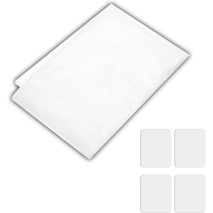 1.8*1.2M Projectorscherm Opvouwbaar Draagbaar Displaydoek voor Kerstmis Halloween Film wit