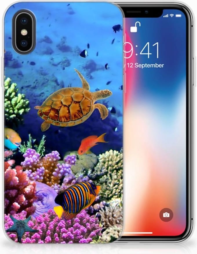 Apple iPhone X | Xs TPU Hoesje Vissen