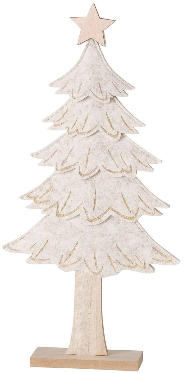 B./2 Decoratieve standaard Janne kerstboom H 47,00 cm - 2027471