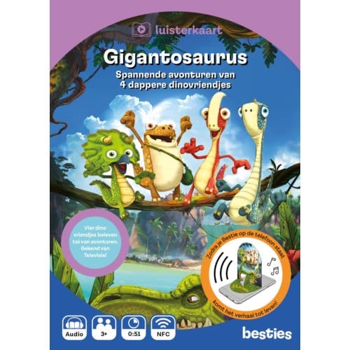 Gigantosaurus Spannende Avonturen Van 4 Dappere Dinovriendjes