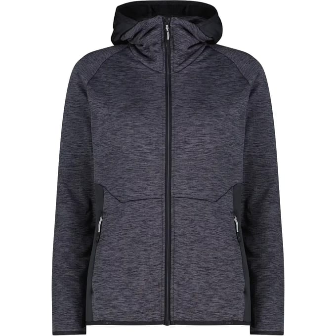 Dames fleece met capuchon CMP