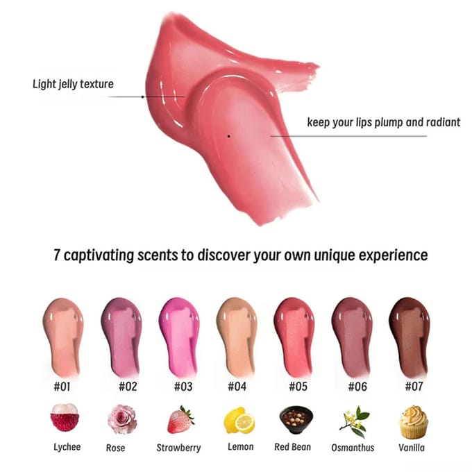 haggard - Emo Monster Glossy Lip Serum - 7 Colors 06# Osmanthus - 3.5g