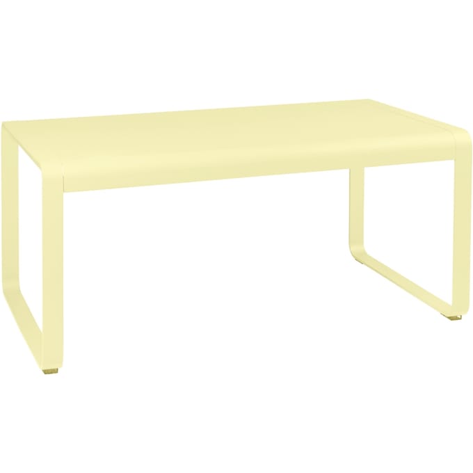 Fermob BELLEVIE halfhoge tafel - A6 citroensorbet - 140 x 80 cm